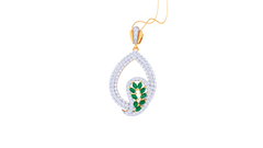 PN90561- Jewelry CAD Design -Pendants, Fancy Collection, Fancy Diamond Collection, Color Stone Collection