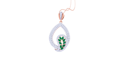 PN90561- Jewelry CAD Design -Pendants, Fancy Collection, Fancy Diamond Collection, Color Stone Collection