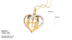 PN90005- Jewelry CAD Design -Pendants, Heart Collection, Light Weight Collection