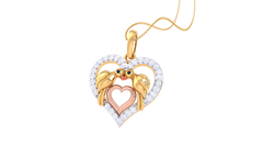 PN90006- Jewelry CAD Design -Pendants, Heart Collection, Light Weight Collection