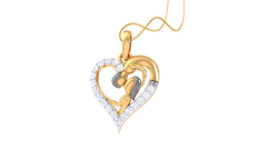PN90007- Jewelry CAD Design -Pendants, Heart Collection, Light Weight Collection