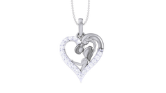 PN90007- Jewelry CAD Design -Pendants, Heart Collection, Light Weight Collection