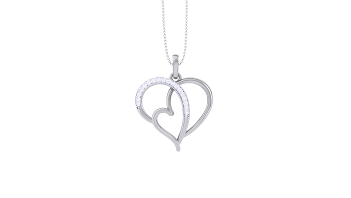 PN90009- Jewelry CAD Design -Pendants, Heart Collection, Light Weight Collection