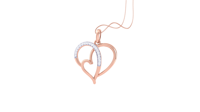 PN90009- Jewelry CAD Design -Pendants, Heart Collection, Light Weight Collection