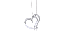 PN90010- Jewelry CAD Design -Pendants, Heart Collection, Light Weight Collection