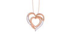 PN90011- Jewelry CAD Design -Pendants, Heart Collection, Light Weight Collection