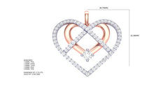 PN90155- Jewelry CAD Design -Pendants, Heart Collection, Light Weight Collection