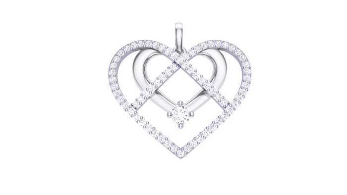PN90155- Jewelry CAD Design -Pendants, Heart Collection, Light Weight Collection