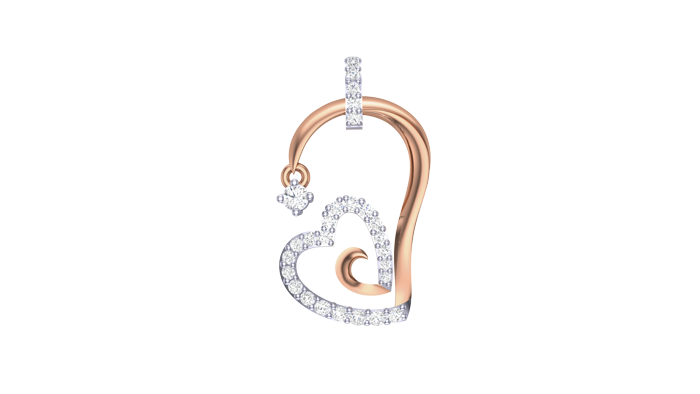 PN90200- Jewelry CAD Design -Pendants, Heart Collection, Light Weight Collection