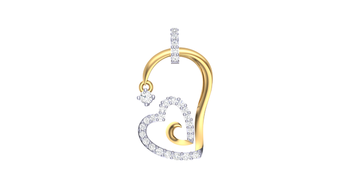 PN90200- Jewelry CAD Design -Pendants, Heart Collection, Light Weight Collection
