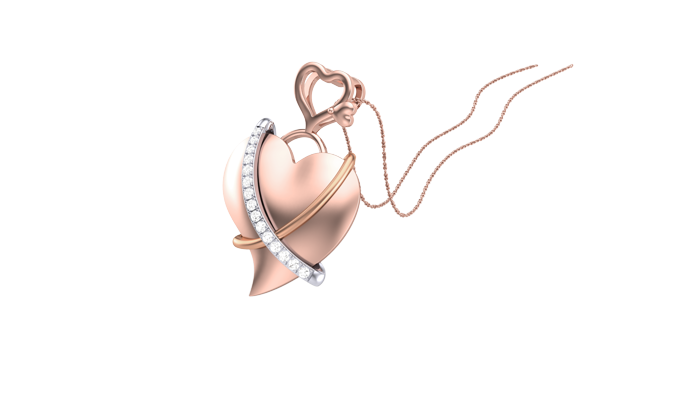 PN90201- Jewelry CAD Design -Pendants, Heart Collection, Light Weight Collection