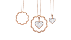 PN90211- Jewelry CAD Design -Pendants, Heart Collection, Light Weight Collection