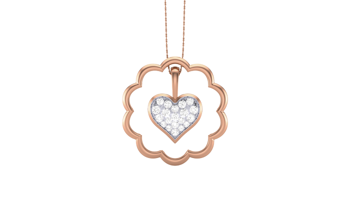 PN90211- Jewelry CAD Design -Pendants, Heart Collection, Light Weight Collection