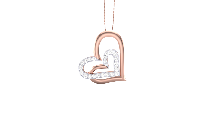 PN90215- Jewelry CAD Design -Pendants, Heart Collection, Light Weight Collection