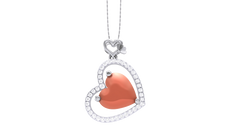 PN90217- Jewelry CAD Design -Pendants, Heart Collection, Light Weight Collection