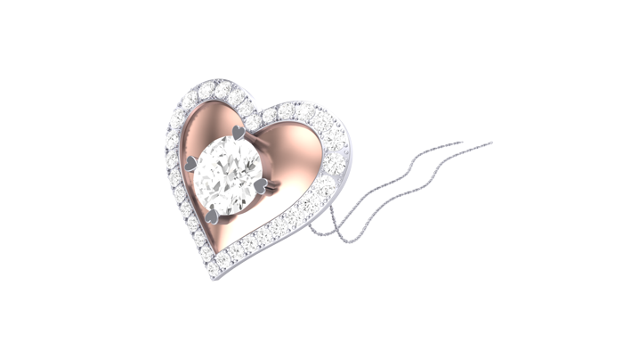 PN90218- Jewelry CAD Design -Pendants, Heart Collection, Light Weight Collection