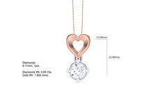 PN90219- Jewelry CAD Design -Pendants, Heart Collection, Light Weight Collection