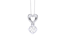 PN90219- Jewelry CAD Design -Pendants, Heart Collection, Light Weight Collection