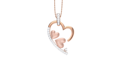 PN90315- Jewelry CAD Design -Pendants, Heart Collection, Light Weight Collection