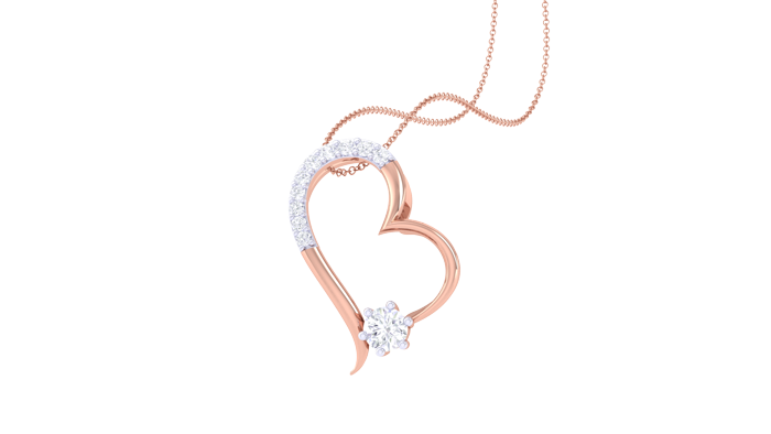 PN90848- Jewelry CAD Design -Pendants, Heart Collection, Light Weight Collection