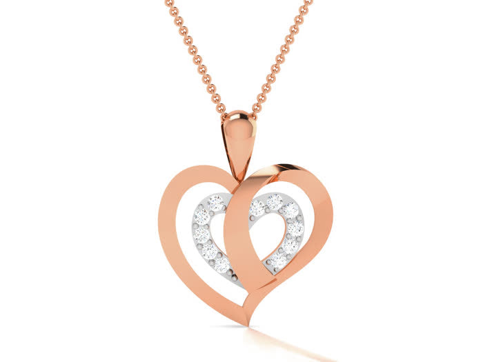PN91361- Jewelry CAD Design -Pendants, Heart Collection, Light Weight Collection