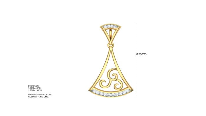 PN90128- Jewelry CAD Design -Pendants, Light Weight Collection