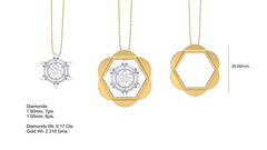 PN90207- Jewelry CAD Design -Pendants, Light Weight Collection