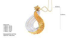 PN90274- Jewelry CAD Design -Pendants, Light Weight Collection