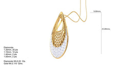 PN90438- Jewelry CAD Design -Pendants, Light Weight Collection