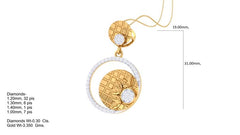 PN90439- Jewelry CAD Design -Pendants, Light Weight Collection