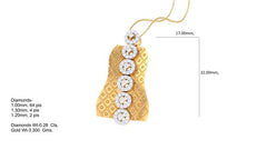 PN90489- Jewelry CAD Design -Pendants, Light Weight Collection