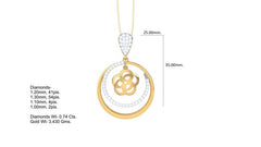 PN90594- Jewelry CAD Design -Pendants, Light Weight Collection