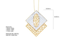 PN90599- Jewelry CAD Design -Pendants, Light Weight Collection