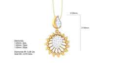 PN90635- Jewelry CAD Design -Pendants, Light Weight Collection