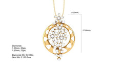 PN90642- Jewelry CAD Design -Pendants, Light Weight Collection