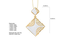 PN90646- Jewelry CAD Design -Pendants, Light Weight Collection