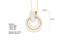 PN90649- Jewelry CAD Design -Pendants, Light Weight Collection