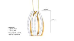 PN90666- Jewelry CAD Design -Pendants, Light Weight Collection