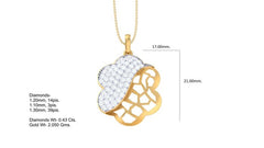 PN90684- Jewelry CAD Design -Pendants, Light Weight Collection