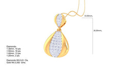 PN90740- Jewelry CAD Design -Pendants, Light Weight Collection