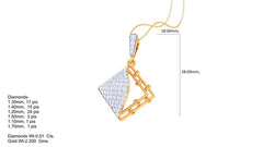 PN90757- Jewelry CAD Design -Pendants, Light Weight Collection