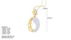 PN90758- Jewelry CAD Design -Pendants, Light Weight Collection