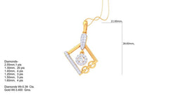 PN90762- Jewelry CAD Design -Pendants, Light Weight Collection