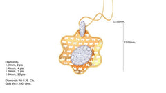 PN90775- Jewelry CAD Design -Pendants, Light Weight Collection