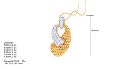 PN90782- Jewelry CAD Design -Pendants, Light Weight Collection