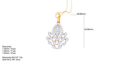 PN90793- Jewelry CAD Design -Pendants, Light Weight Collection