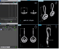 PN91365- Jewelry CAD Design -Pendants, Light Weight Collection