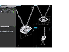 PN91369- Jewelry CAD Design -Pendants, Light Weight Collection