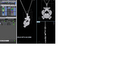 PN91375- Jewelry CAD Design -Pendants, Light Weight Collection