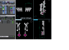 PN91386- Jewelry CAD Design -Pendants, Light Weight Collection